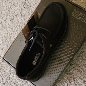 Shoes For Crews Women's Milano Canvas Boat Shoes Black Size US9.5 - EU 41